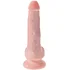 Фаллоимитатор на присоске с мошонкой King Cock with Balls 18 см телесный фото 5