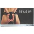 Лента в виде галстука для бондажа Ouch! Tie Me Up чёрная фото 2
