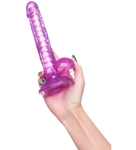 Фаллоимитатор с каркасом A-Toys by Toyfa Celiam фиолетовый фото 5