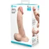 Реалистичный изогнутый фаллоимитатор с мошонкой Slipskin Realstic Curved 20 см телесный фото 4
