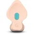 Реалистичный изогнутый фаллоимитатор с мошонкой Slipskin Realstic Curved 20 см телесный фото 6