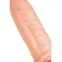 Реалистичный фаллоимитатор с мошонкой на присоске RealStick Nude York телесный фото 4