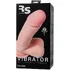 Реалистичный вибратор на присоске с пультом RealStick Elite Vibro 20 см телесный фото 7
