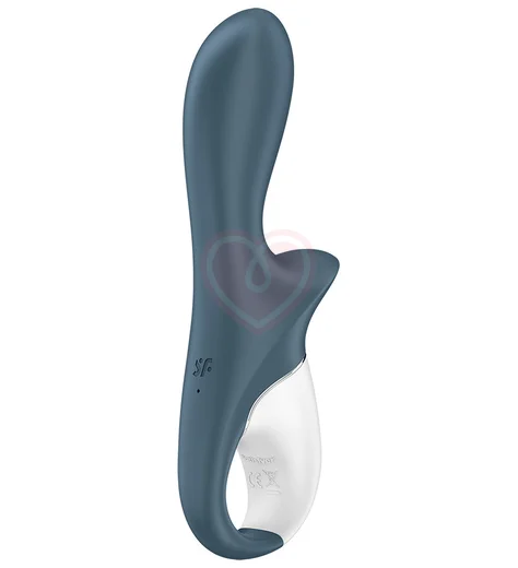 Анальный расширяемый вибратор Satisfyer Air Pump Booty 2 серый фото 5