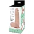 Силиконовый реалистичный фаллоимитатор Real Basic Toy 21 см фото 2