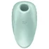 Вакуумный вибростимулятор Satisfyer Pearl Diver мятный фото 5
