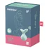 Мини-вибратор с круглым кончиком Satisfyer Viva la Vulva 3 мятный фото 4