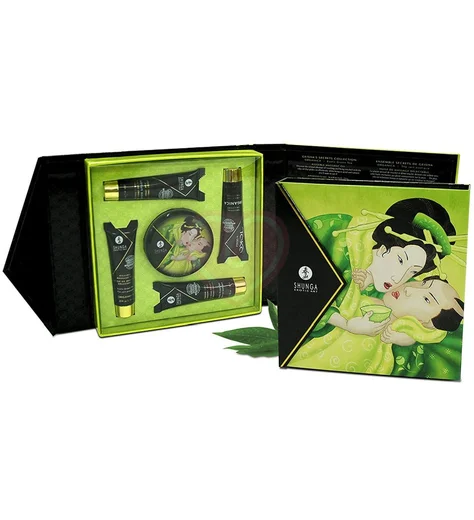 Подарочный набор косметики Shunga Geisha's Secret Organica Зелёный чай фото 2