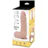 Реалистичный фаллоимитатор с мошонкой на присоске Real Basic Toy 21 см фото 2