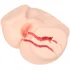 Мастурбатор-полуторс с вагиной и анусом Onahole Real Vagina с двойным слоем фото 7