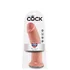 Фаллоимитатор на присоске King Cock 26 см телесный фото 4