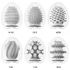 Набор мастурбаторов в форме яйца Tenga Eggs Wonder фото 2