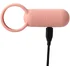 Эрекционное кольцо с клиторальной стимуляцией Iroha SVR Coral Pink розовое фото 4