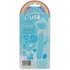 Вибропуля Unihorn Usb Mount'n Peak со стимуляцией язычком голубая фото 4