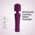 Массажёр Selove PulseWand фиолетовый фото 4