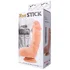 Реалистичный вибратор на присоске с мошонкой Toyfa Realstick 15,5 см фото 6