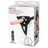 Страпон с вибрацией Lux Fetish Realistic Vibrating Dildo 16 см фото 2