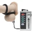 Двойное кольцо с электростимуляцией Shots Cock Ring with Ballstrap фото 2