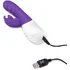 Вибратор-кролик с эффектом всасывания Clitoral Suction Rabbit фиолетовый фото 9