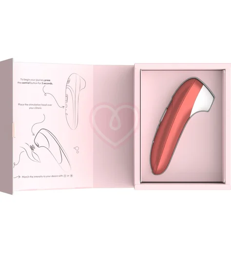 Бесконтактный клиторальный стимулятор Womanizer Pro красный фото 6