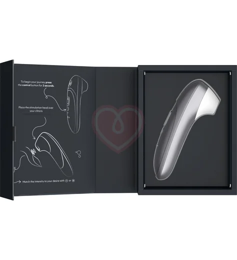 Бесконтактный клиторальный стимулятор Womanizer Pro серый фото 6