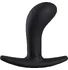 Анальная пробка с загнутым кончиком Fun Factory Bootie Small Anal Toy чёрная фото 1