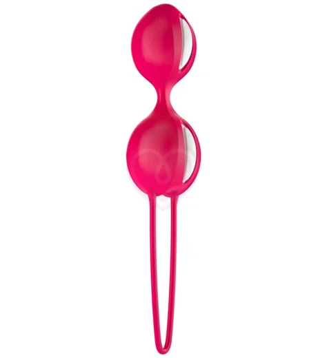 Вагинальные шарики Fun Factory Smartballs Duo красные фото 1