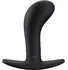 Анальная пробка с загнутым кончиком Fun Factory Bootie Large Anal Toy чёрная фото 1
