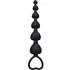 Анальная цепочка Lola Games First Time Heart's Beads чёрная фото 1
