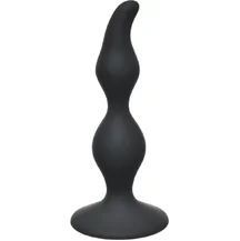 Анальная пробка Lola Games First Time Curved Anal Plug чёрная