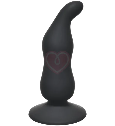 Анальная пробка Lola Games First Time Waved Anal Plug чёрная фото 1