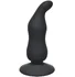 Анальная пробка Lola Games First Time Waved Anal Plug чёрная фото 1