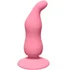 Анальная пробка Lola Games First Time Waved Anal Plug розовая фото 1