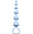 Анальная цепочка Lola Games First Time Heart's Beads голубая фото 1
