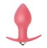 Анальная пробка с вибрацией Lola Games First Time Bulb Anal Plug розовая фото 1