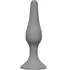 Анальная пробка Lola Games Slim Anal Plug Medium серая фото 1