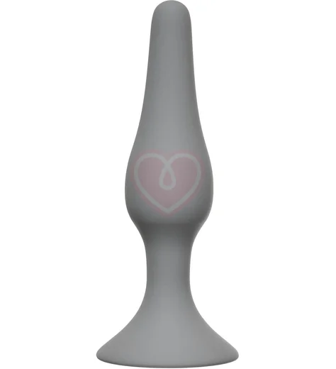 Анальная пробка Lola Games Slim Anal Plug Small серая фото 1