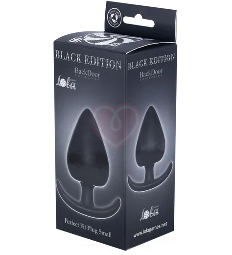 Анальная пробка Lola Games Perfect Fit Plug Small чёрная фото 3