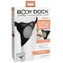 Пояс для страпона с присоской Body Dock Elite Mini черный фото 6