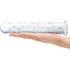 Стеклянный фаллоимитатор с пупырышками Glas Extra Large фото 4