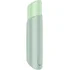 Вакуумно-волновой клиторальный стимулятор помада Satisfyer Naughty Kiss зелёный фото 2