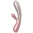 Вибратор с клиторальным стимулятором, подогревом и приложением Satisfyer Hot Lover розовый фото 2