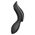 Вакуумный вибростимулятор с изгибом Satisfyer Curvy Trinity 2 чёрный фото 2