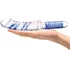 Стеклянный фаллоимитатор с ручкой Glas Realistic Double Ended фото 4