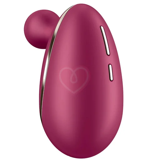 Мини-вибратор с круглым кончиком Satisfyer Spot On 1 бордовый фото 4