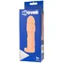 Насадка удлинитель с закрытой головкой и кольцом на мошонку XLover by Toyfa телесная фото 8