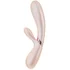 Вибратор с клиторальным стимулятором, подогревом и приложением Satisfyer Hot Lover жемчужный фото 2