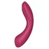 Двухсторонний вакуумный вибростимулятор Satisfyer Curvy Trinity 1 бордовый фото 5