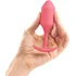 Утяжелённая анальная пробка для ношения b-Vibe Snug Plug 2 малая коралловая фото 2