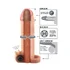 Насадка удлинитель с вибрацией Vibrating Real Feel Extension 16,5 см телесная фото 2